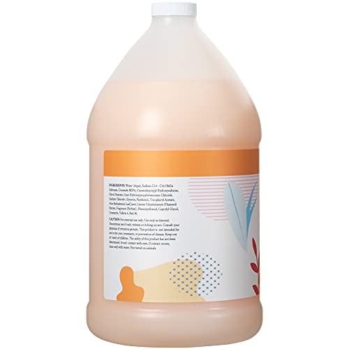 Dial Professional Hair + Body Wash (Pack of 4) and Ginger Lily Farms Botanicals Moisturizing Shampoo for All Hair Types, Coco Mango