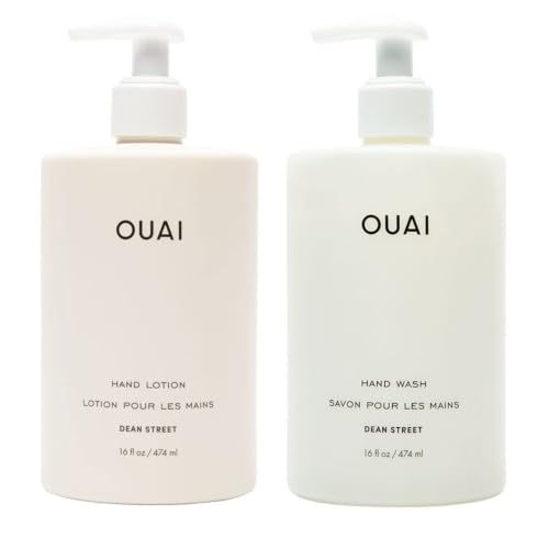 OUAI Hand Wash & Lotion Set - Dean Street | Hydrating Floral Fragrance