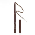 Palladio Waterproof Retractable Eyeliner Pencil Black Brown - Long Lasting, Smudge Proof, No Sharpener Needed