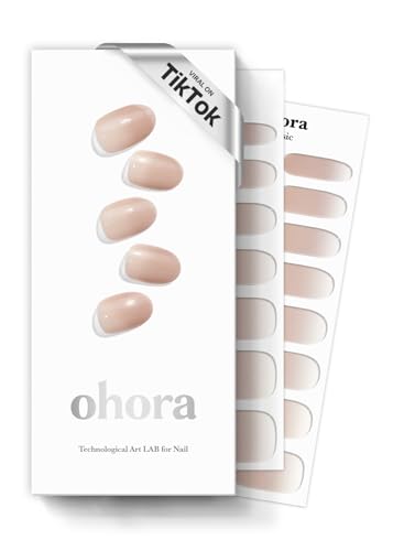 ohora Semi Cured Gel Nail Strips - Nude Ombre