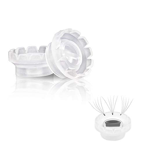 400 Pcs Eyelashes Extension Volume Lashes Fan Blossom Cups,Quick Blossom Cup,Glue Holder and Lash Organizer Tool,for Eyelash Grafting, Nail Art, Quick Volume Lash