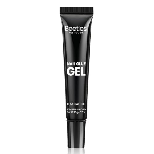 Beetles Clear Nail Glue Gel 20g for Gel Nail Tips & Fake Nails E