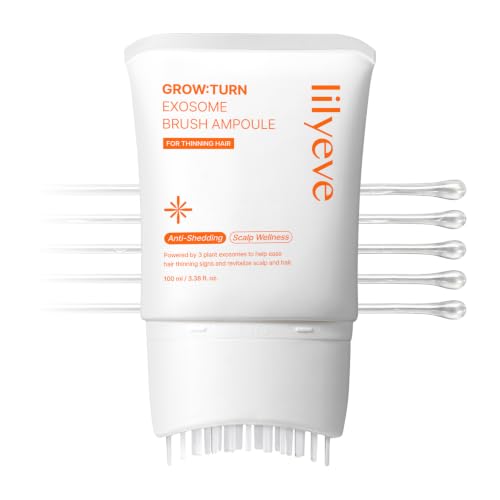 Lilyeve GROWTURN Exosome Hair Growth Serum with Built-In Brush 3.38 fl oz