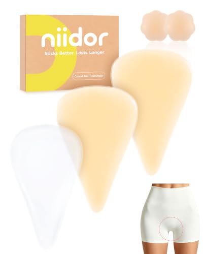 Niidor Camel Toe Concealer Pad - Anti-Camel Toe Cover for Yoga