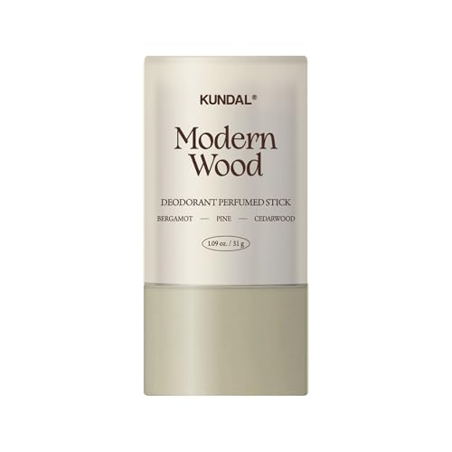 KUNDAL Korean Perfumed Deodorant Stick - Modern Wood, 1.09 oz