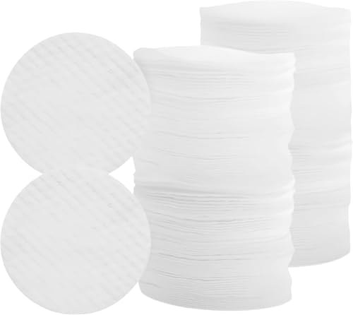 150 Pcs White Soft Facial Pads Round Face Cleansing