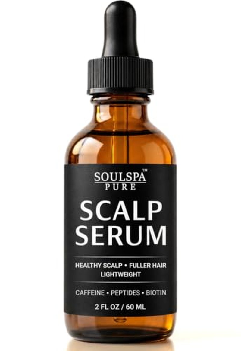 Scalp Serum for Thinning Hair with Caffeine & Biotin - 2 Fl Oz