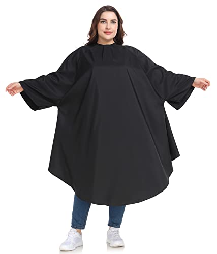 Professional Barber Cape with Sleeves & Water Repellent