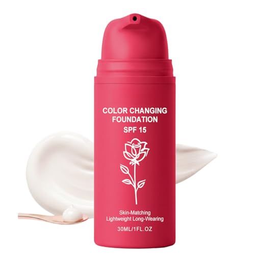Color Changing Foundation for Mature Skin - SPF15, Hydrating, 1.01 fl oz