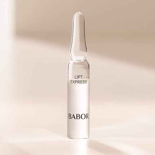 BABOR Lift Express Ampoule Concentrate, Instant Lifting Effect Fills Lines and Wrinkles Up To 6 Hours, Smoothing Skincare Capsule, Anti Aging Serum, Increase Firming & Elasticity, 7 Treatments