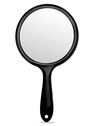 OMIRO Double-Sided Magnifying Hand Mirror 1X/3X, 8.2" Handheld