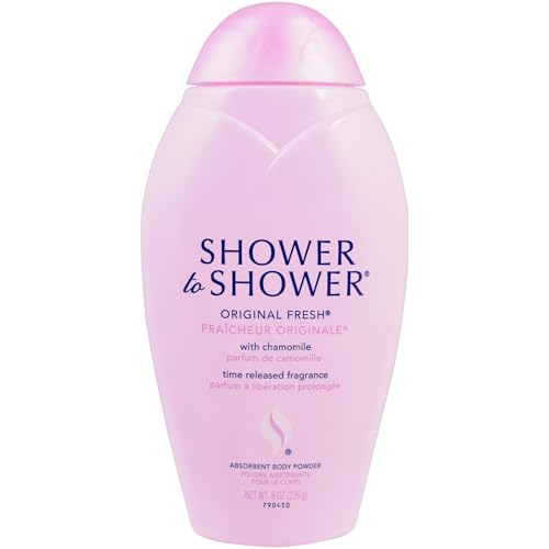 Shower to Shower Talc Free Body Powder, 8 oz, Pack of 4