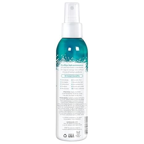 10-in-1 Leave-In Detangler & Heat Protectant Spray - 6 fl oz