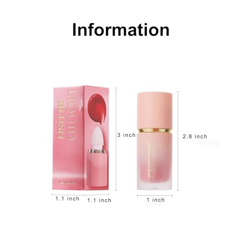 Liquid Blush Set 2-Pack - Long-Lasting Cream Blush Makeup