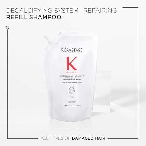Kerastase Premiere Sulfate-Free Hair Repair Shampoo - For All Damaged Hair Types, Strengthens & Smoothes, With Citric Acid, Removes Buildup & Decalcifies