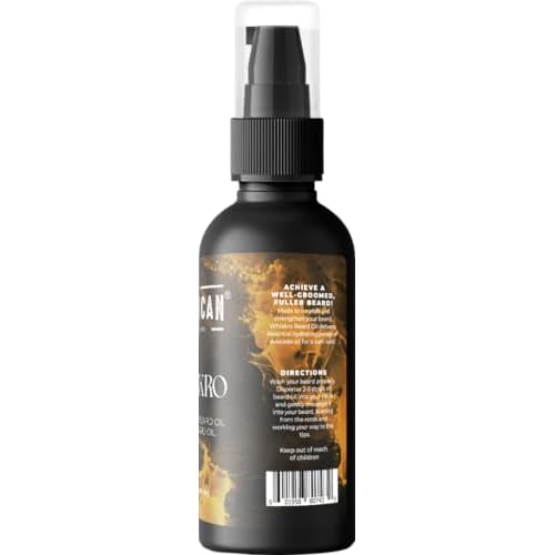 Whiskro Beard Oil for Men |100 % Pure Organic Avocado Oil | Non-Greasy Beard Conditioner & Softener | Natural Oil for Thicker, Fuller Beard| Premium Facial Hair Growth Products| US made