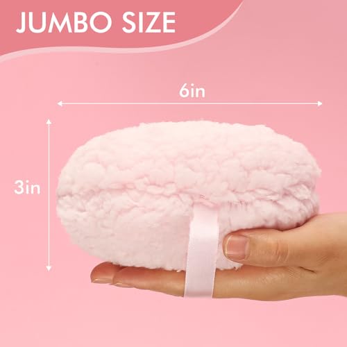 6" Oversized Powder Puff for Body & Face Powder