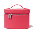 Saie Mini Vanity Case - Vegan Leather Makeup Bag Fuchsia