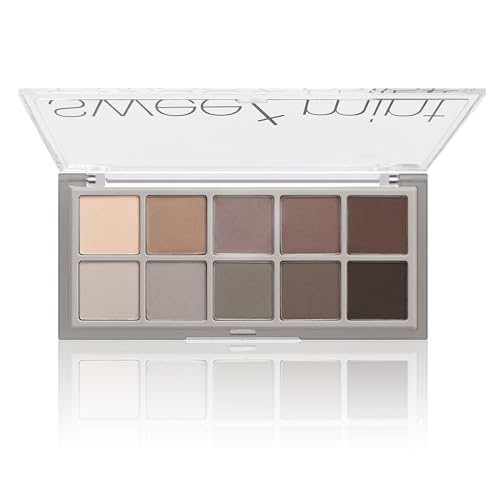Go Ho 10-Color Matte Eyeshadow Palette - Waterproof Neutral