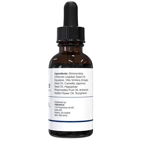 Vibriance Skin Revival Facial Oil - Natural Ingredients - Face Hydrating for Sensitive and Dry Types, with Vitamin E, Sea Buckthorn, Camellia, Squalane - Vegan, Paraben-Free
