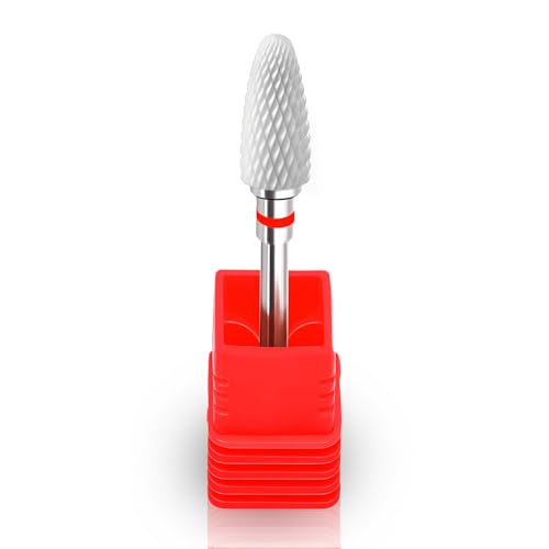 Ceramic Nail Drill Bit 3/32" - Fine Grit for Acrylic Removal