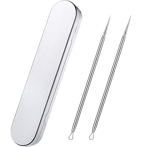 Titanium Lancet Pimple Extractor Tool - 2 Piece Set