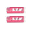 Hurraw! Watermelon Lip Balm, 2 Pack: Organic, Certified Vegan, Cruelty and Gluten Free. Non-GMO, 100% Natural Ingredients. Bee, Shea, Soy and Palm Free. Made in USA