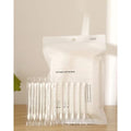 Cotton Swabs, Q Tips, 100 Count Natural Cotton Buds, Individually Wrapped Double Tipped Cotton Tips for Ear, Beauty Care, Cleaning (Round & Pointed Shape Cotton Heads)