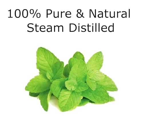 Essentially KateS Peppermint Essential Oil 4 oz. with Glass Bottle & Dropper - Skin, Hair & Garden Care