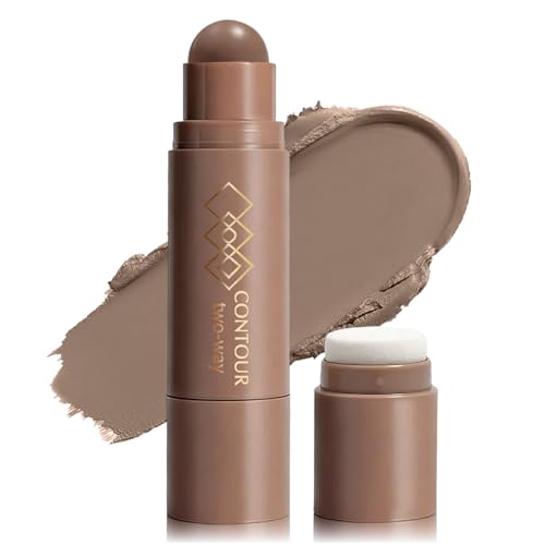 Cool-Toned Cream Contour Stick for Fair Skin – Grey Brown