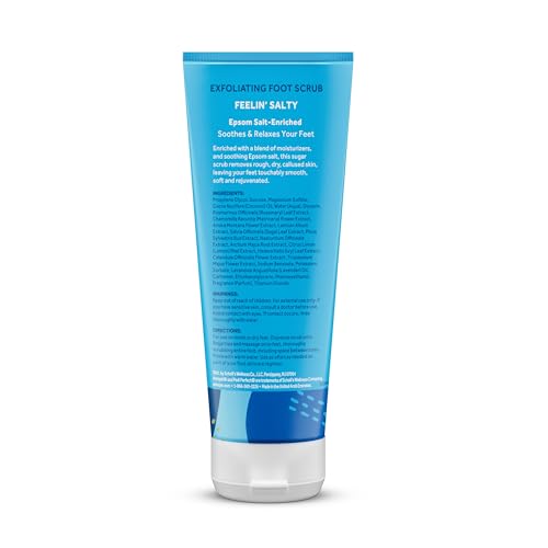 Amopé Rejuvenating Foot Care Kit - Exfoliating Sugar Scrubs & Scrubber
