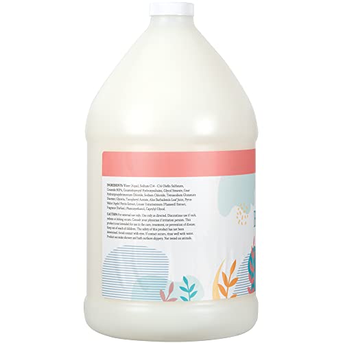 Ginger Lily Farms Botanicals Nourishing Body Wash, 100% Vegan & Cruelty-Free, Apple Pear Scent, 1 Gallon Refill (128 fl oz)