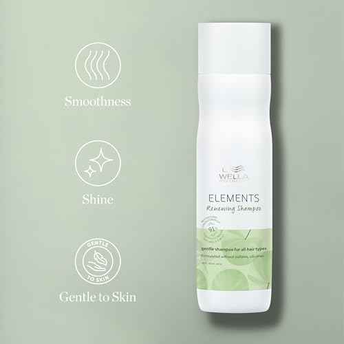 Wella Professionals Elements Renewing Shampoo| Gentle Sulfate & Silicone Free Shampoo| For All Hair Types