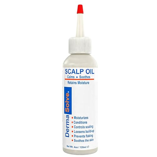 Dermasolve Scalp Oil - Psoriasis & Dandruff Relief, 4 oz