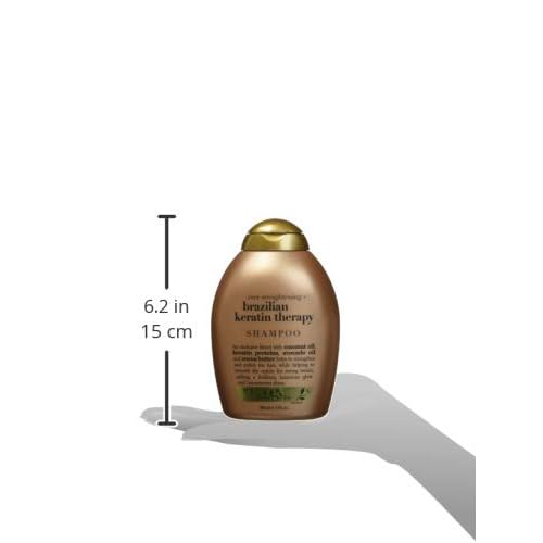 Ogx Shampoo Brazilian Keratin Therapy 13 Ounce (384ml) (3 Pack)