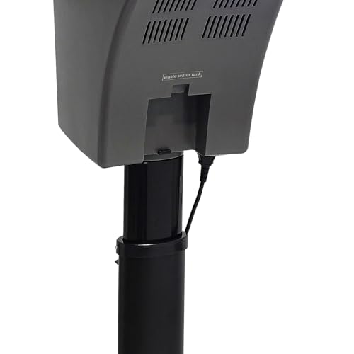 700W Professional Hair Steamer with Adjustable Height & Red/Blue Light
