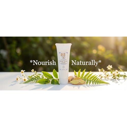 Lu Lu's Suds Handmade All Natural Goat Milk Moisturizing Body Lotion (4oz, White Tea & Ginger)