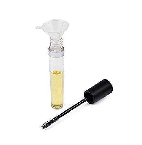 3Pc 8ml Empty Mascara Tubes With Eyelash Wand & Rubber Inserts