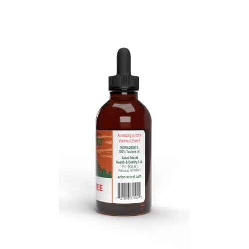 Aztec Secret - Indian Healing Clay 1 lb and Royal Tea Tree Oil 4 Oz Bundle