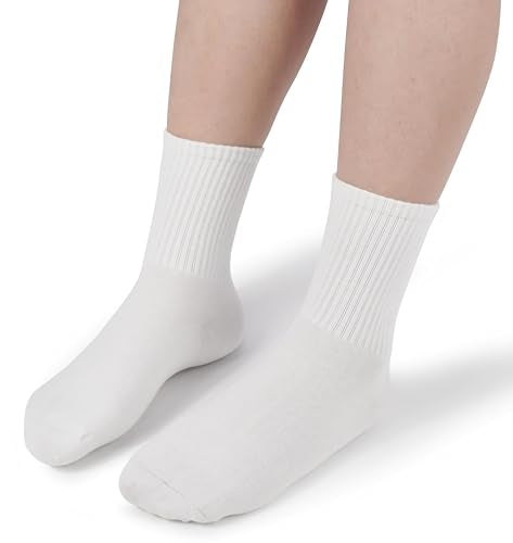 BomKinta Women’s Cute Cotton Crew Socks - 6 Pairs Size 5-10