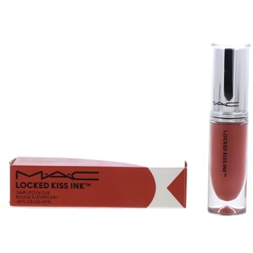 MAC Locked Kiss Ink 24HR Lipcolour Lipstick - 61 Mischief (Light Pinky Nude) - .14 fl oz / 4 mL