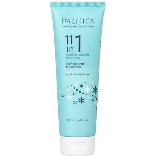 Pacifica Leave In Conditioner - 11 in 1 Magical Hair Treatment - Strengthen & Repair Damaged Hair - Deep Conditioning for Dry Hair Adds Shine & Anti-Frizz for Straight, Wavy & Curly Hair Care, Vegan