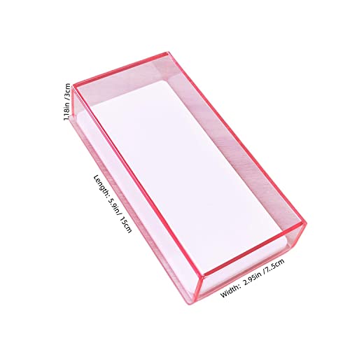 Eyelash Extension Pallet with Dustproof Cover - Pink