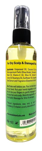Turmeric & Neem Moisturizing Hair & Scalp Oil with Jojoba & Almond Oil