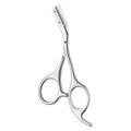 Eyebrow Trimmer Scissors with Comb | Stainless Steel