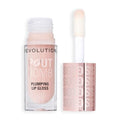 Revolution Pout Bomb Plumping Lip Gloss - Milky Nude