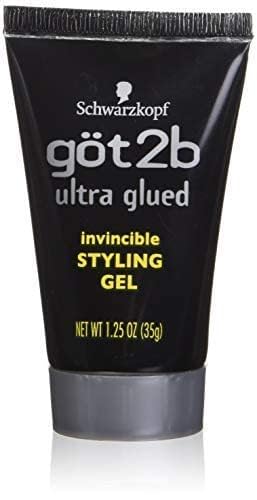 Got2B Ultra Glued Invincible Styling Gel 1.25oz (2 Pack)