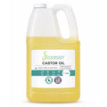 Soapeauty Cold Pressed Castor Oil | 100% Pure Natural USP Grade Promotes Healthy Skin & Hair | Hexane Free | Thickens Eyebrows & Lengthens Eyelashes | 7 Pound