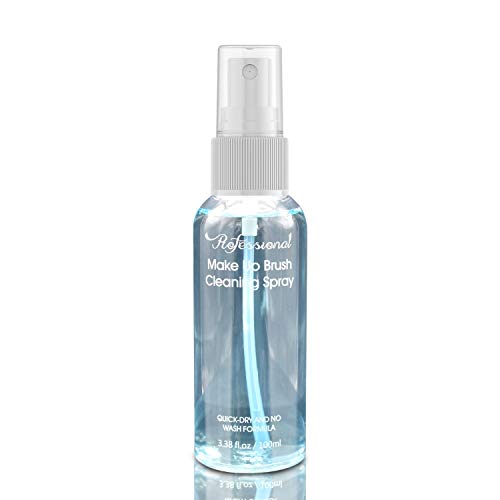 Makeup Brush Cleaner Spray - Quick Dry, No-Wash Deep Clean