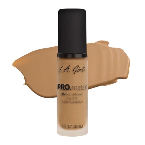 L.A. Girl PRO.Matte Foundation Medium Beige - Buildable Coverage